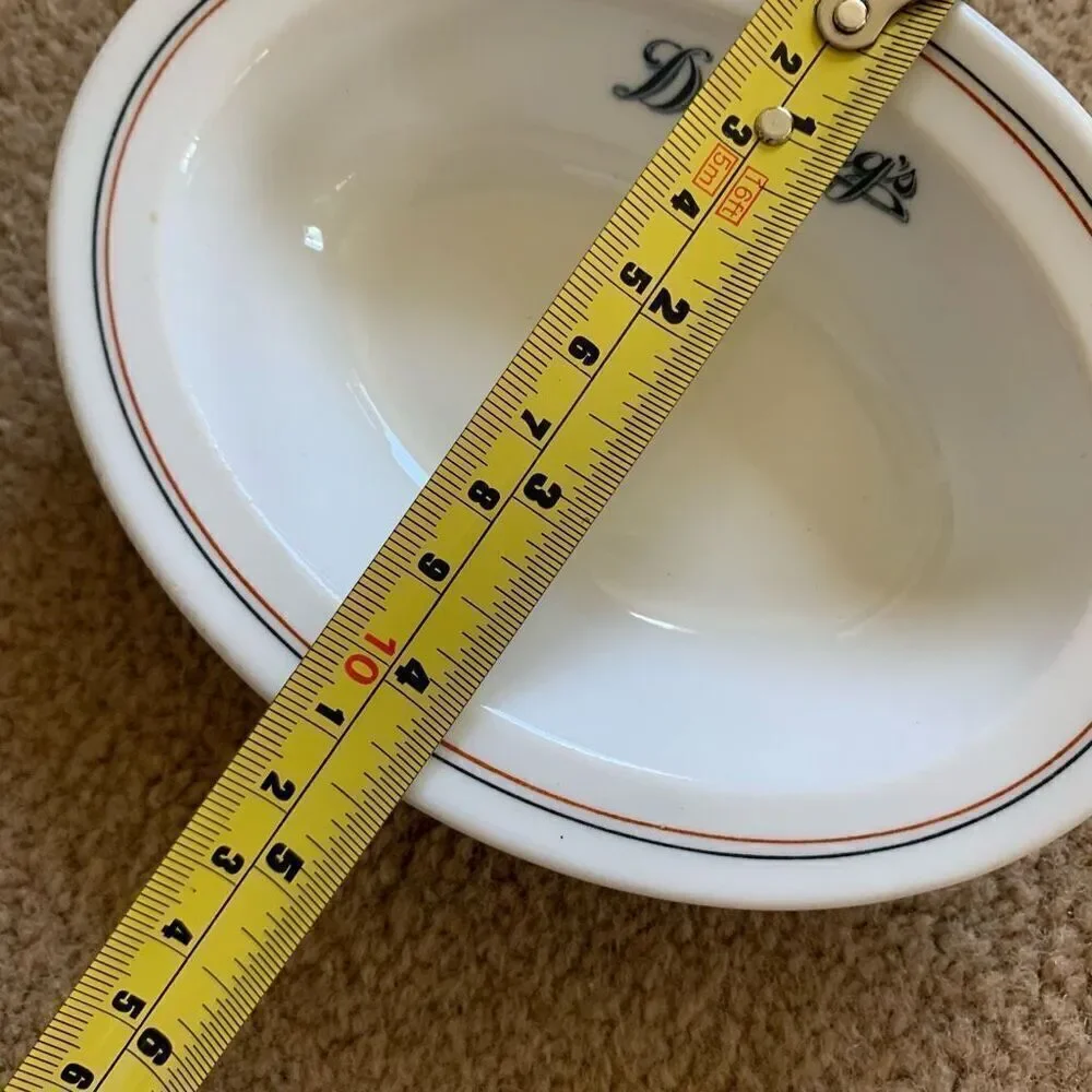 Syracuse China De Long’s Small Oval Bowl